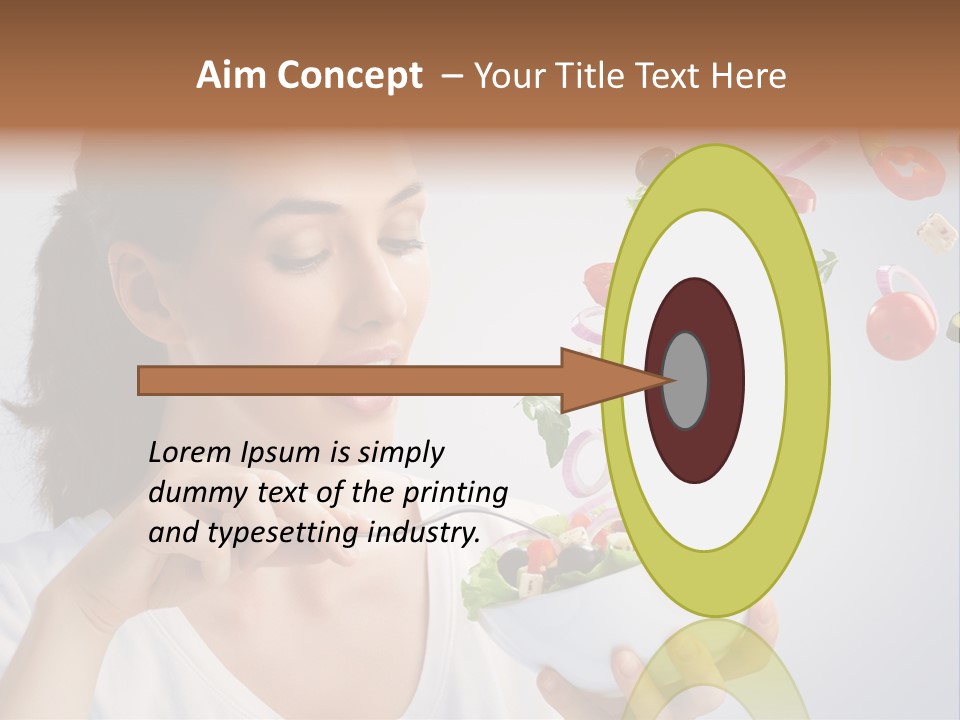 Female Lifestyle Beautiful PowerPoint Template