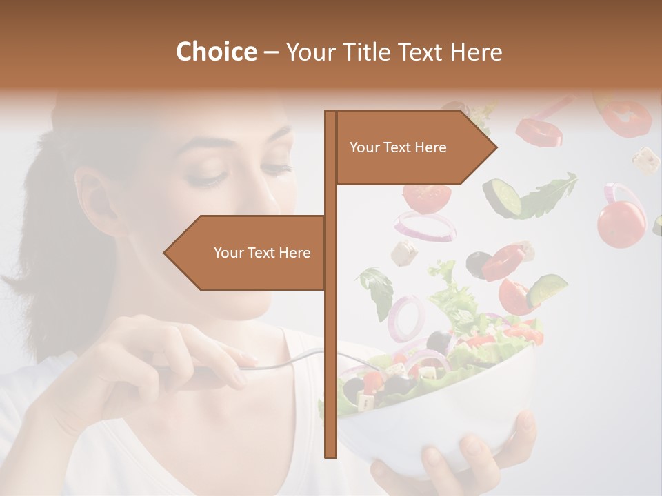 Female Lifestyle Beautiful PowerPoint Template