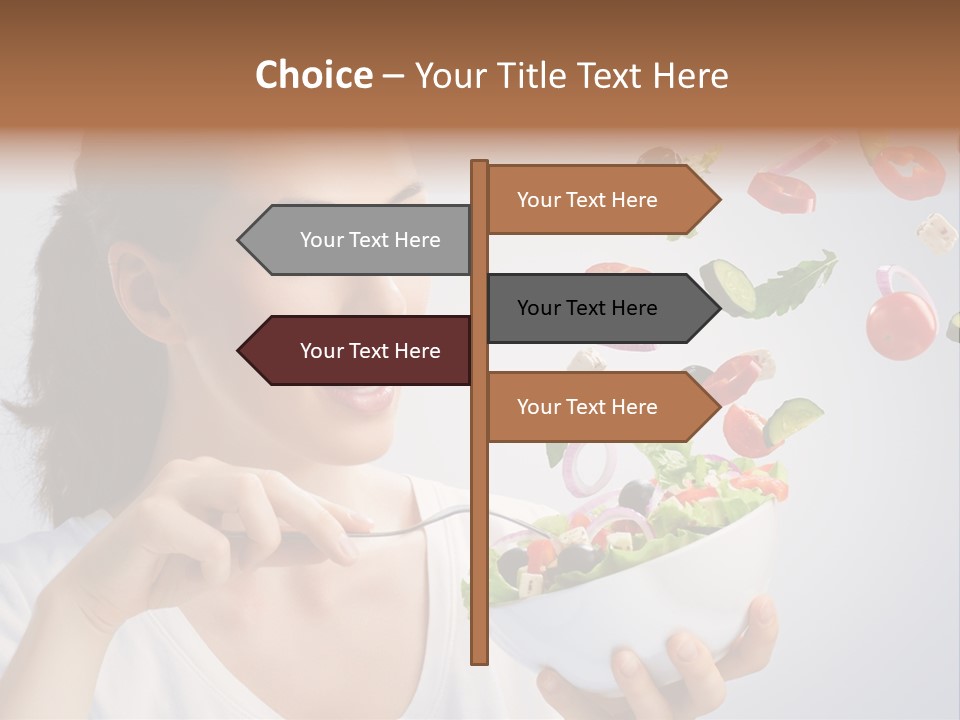 Female Lifestyle Beautiful PowerPoint Template