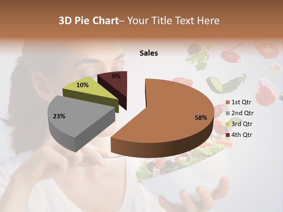 Female Lifestyle Beautiful PowerPoint Template