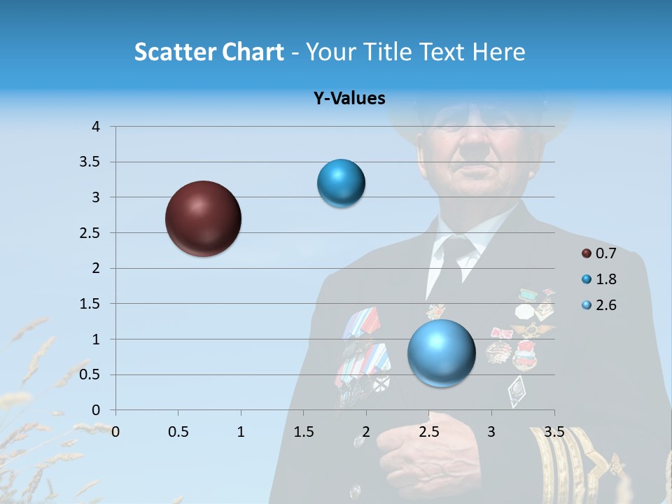 Outdoor Captain Pose PowerPoint Template