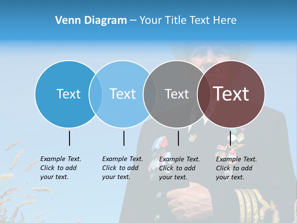 Outdoor Captain Pose PowerPoint Template
