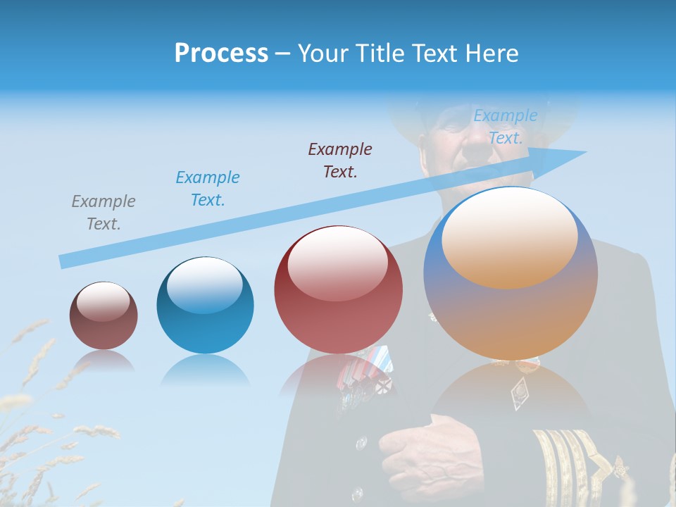 Outdoor Captain Pose PowerPoint Template