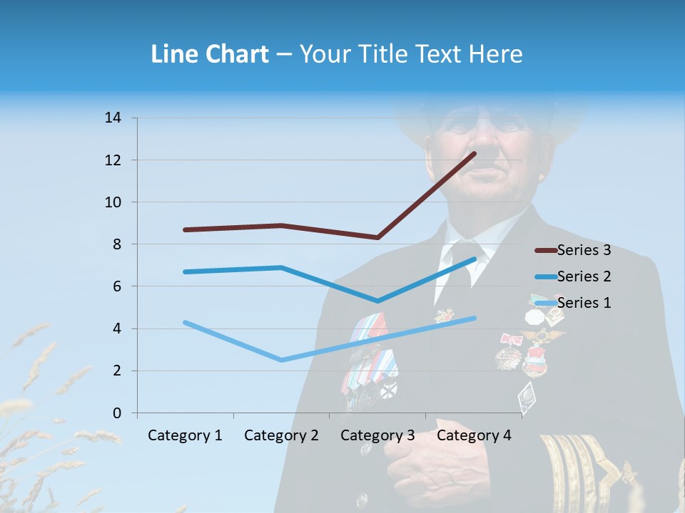 Outdoor Captain Pose PowerPoint Template