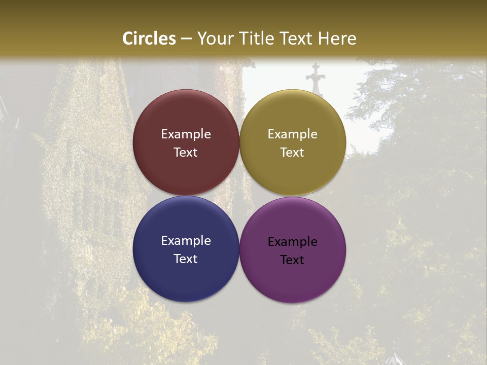 Usa Business Religion PowerPoint Template