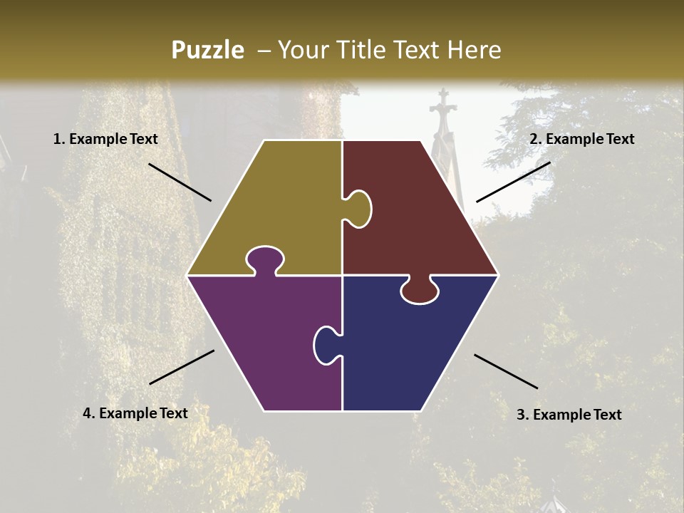 Usa Business Religion PowerPoint Template