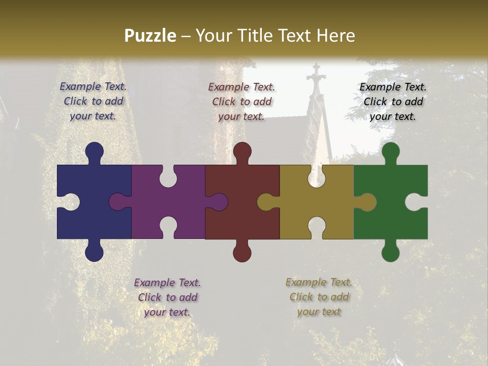 Usa Business Religion PowerPoint Template