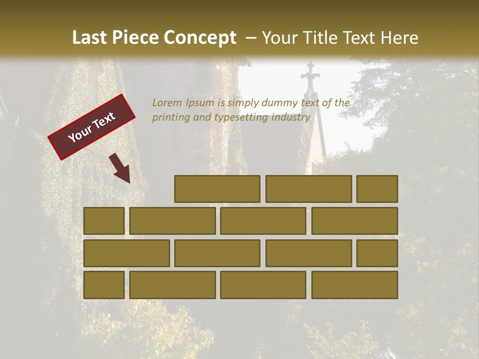Usa Business Religion PowerPoint Template