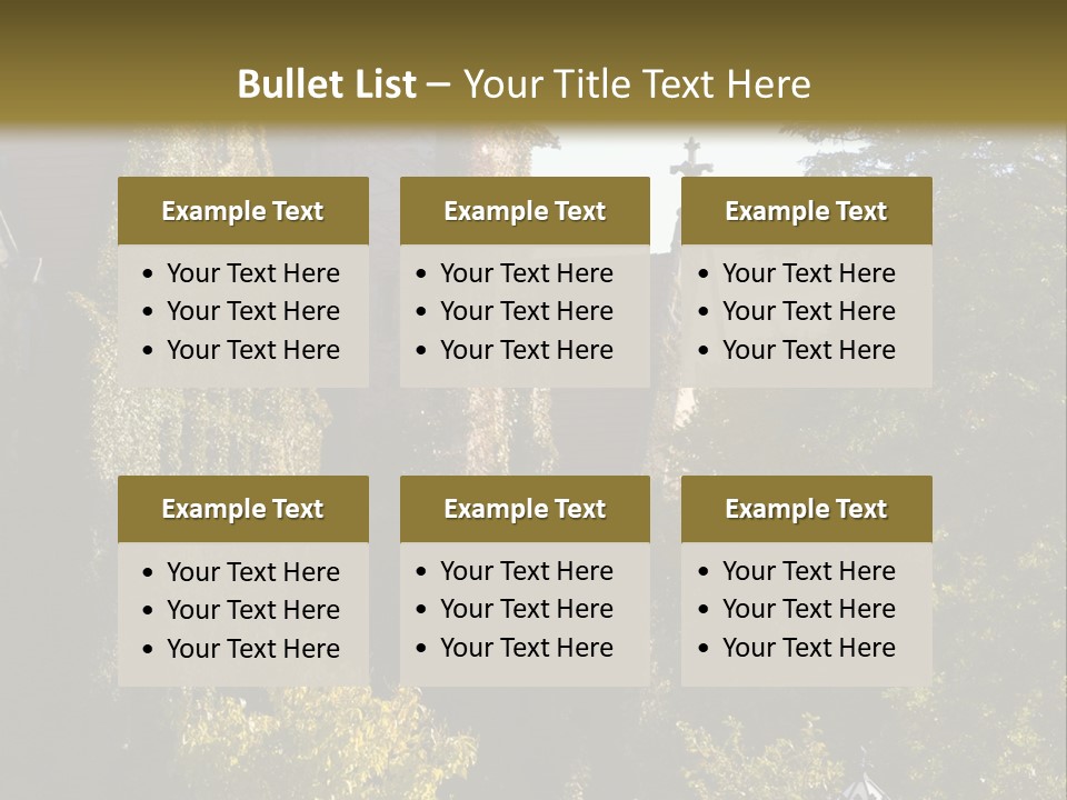 Usa Business Religion PowerPoint Template