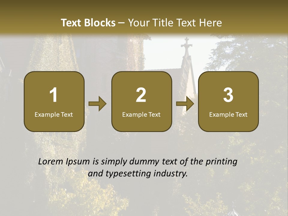 Usa Business Religion PowerPoint Template