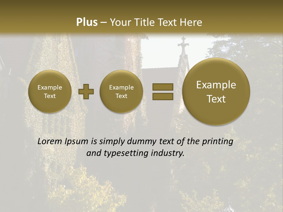 Usa Business Religion PowerPoint Template
