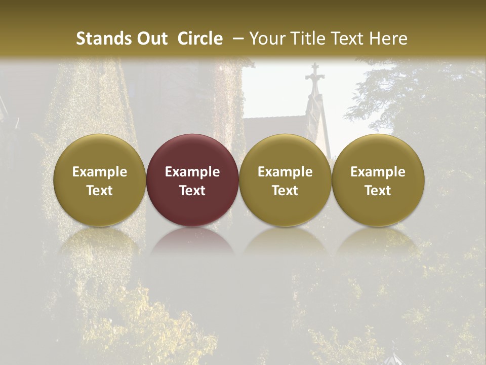 Usa Business Religion PowerPoint Template