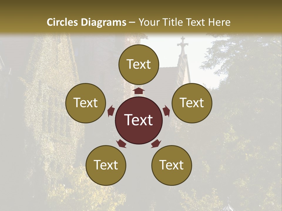 Usa Business Religion PowerPoint Template