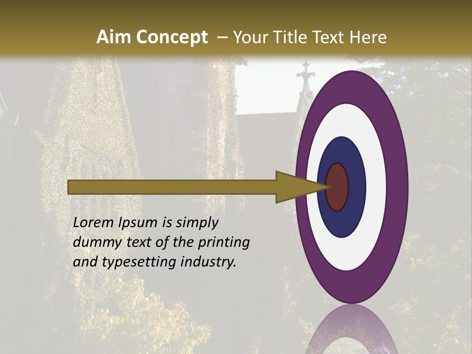 Usa Business Religion PowerPoint Template