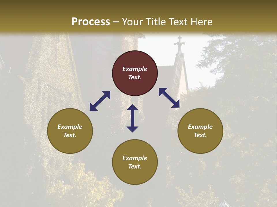 Usa Business Religion PowerPoint Template