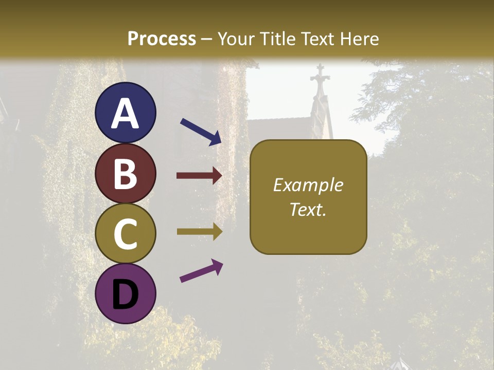 Usa Business Religion PowerPoint Template