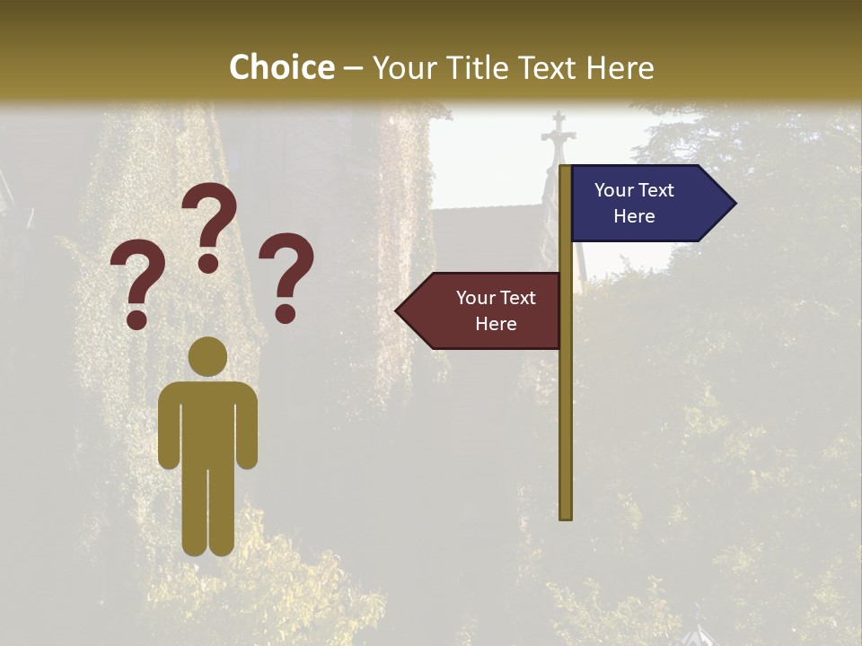 Usa Business Religion PowerPoint Template