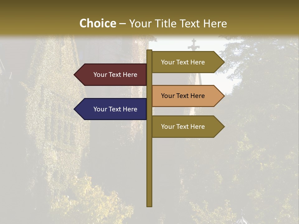 Usa Business Religion PowerPoint Template