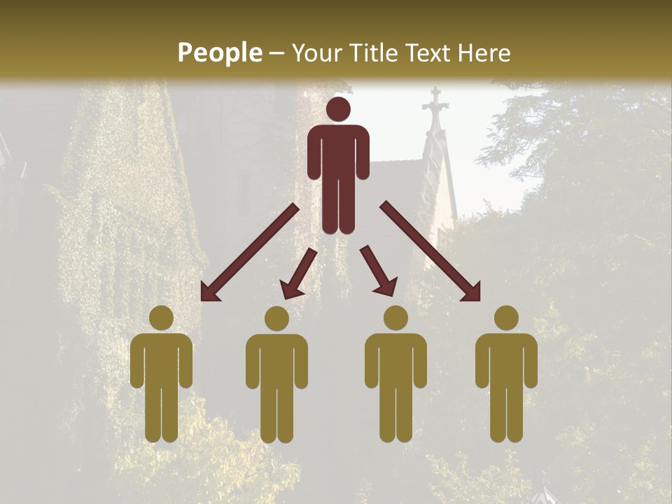 Usa Business Religion PowerPoint Template