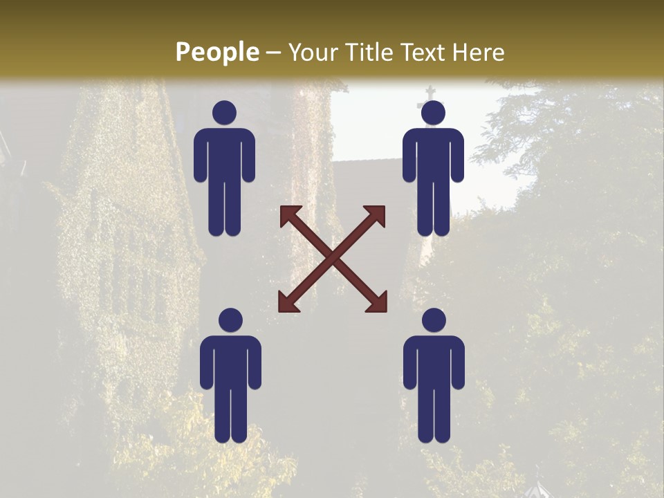 Usa Business Religion PowerPoint Template