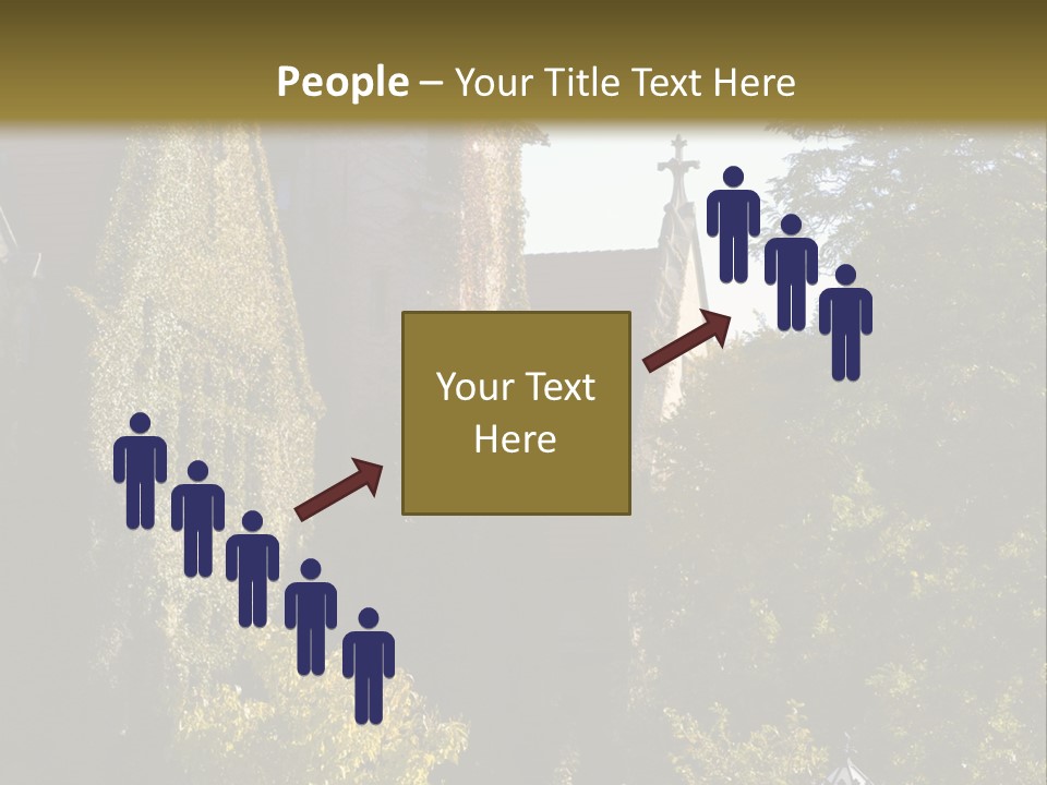 Usa Business Religion PowerPoint Template