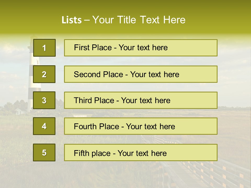 Bodie Black Nags PowerPoint Template