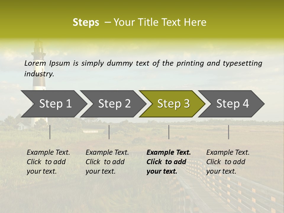Bodie Black Nags PowerPoint Template