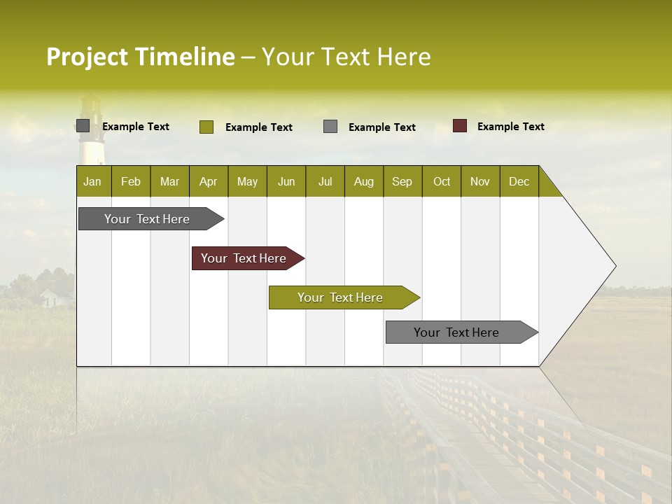 Bodie Black Nags PowerPoint Template