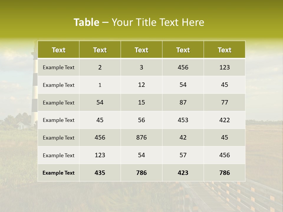 Bodie Black Nags PowerPoint Template