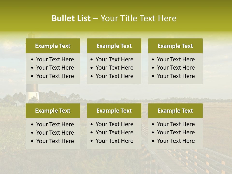 Bodie Black Nags PowerPoint Template