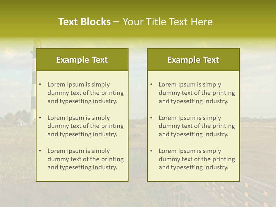 Bodie Black Nags PowerPoint Template