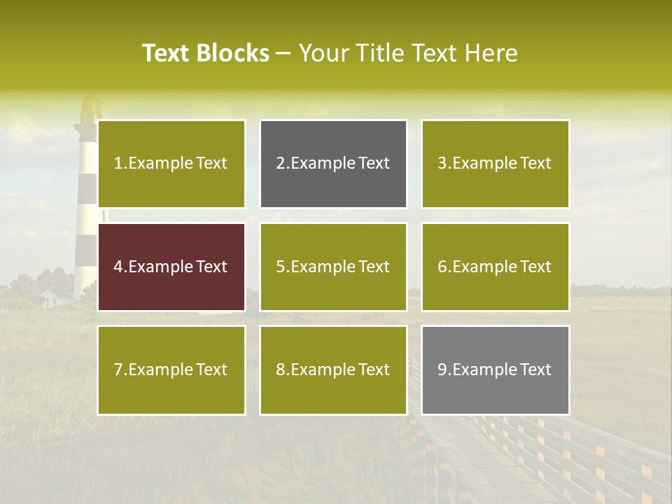 Bodie Black Nags PowerPoint Template