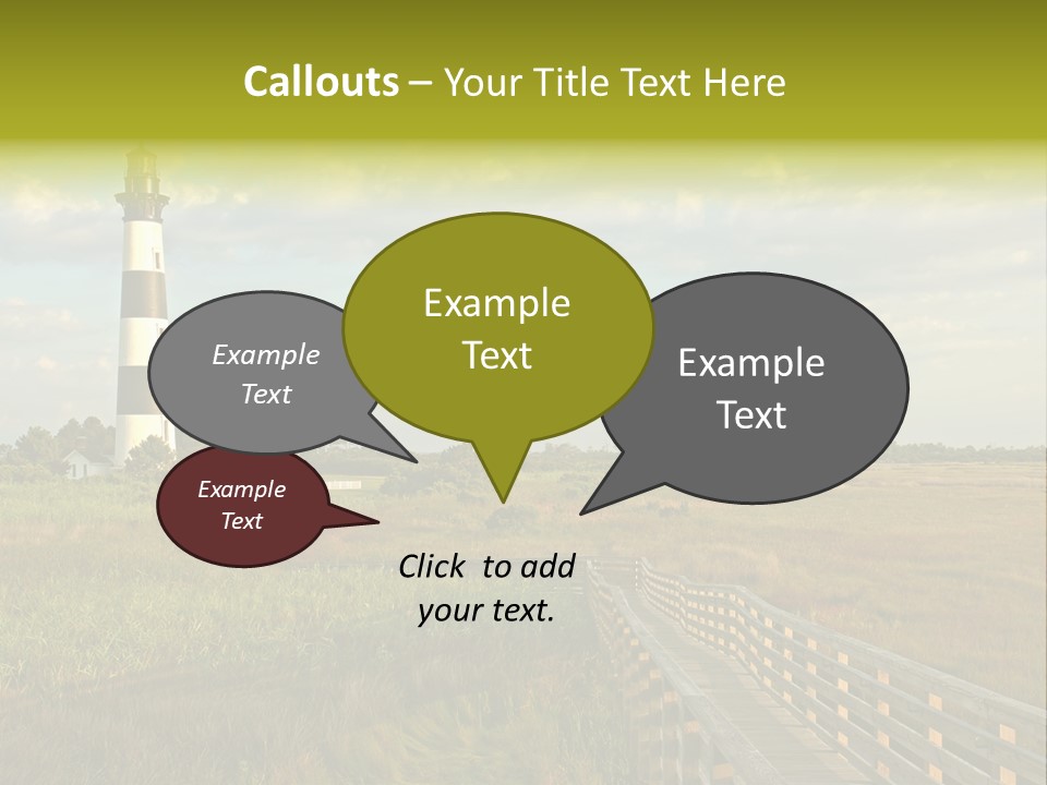 Bodie Black Nags PowerPoint Template