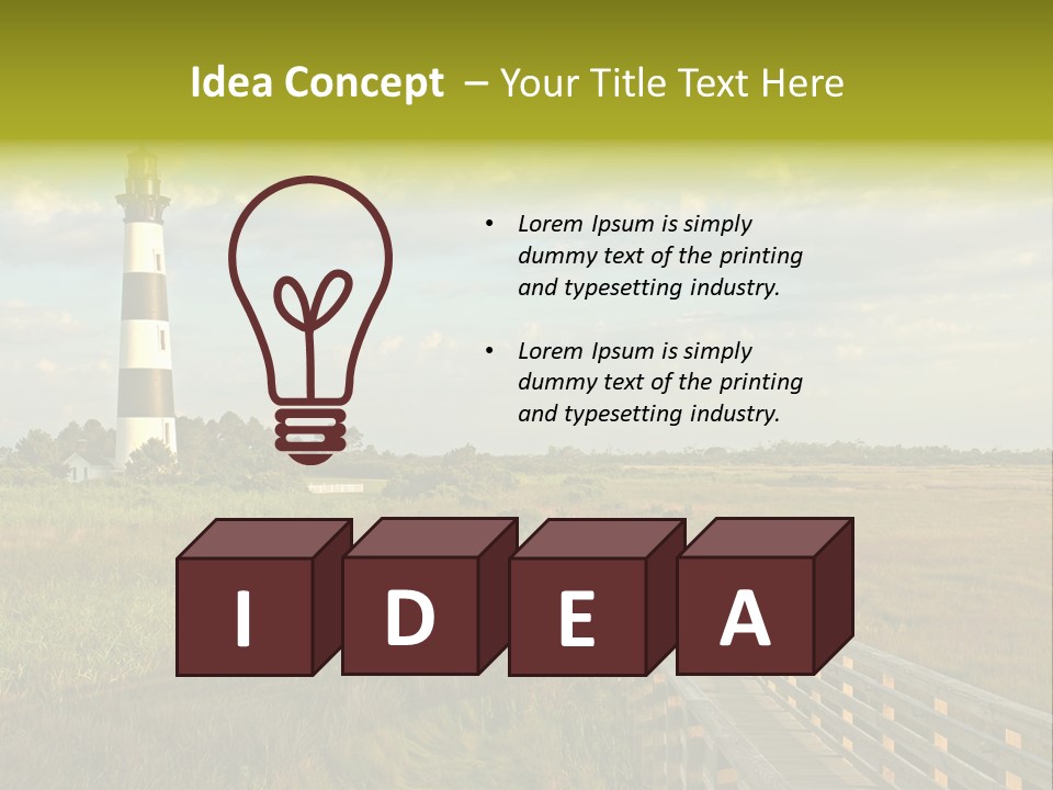 Bodie Black Nags PowerPoint Template