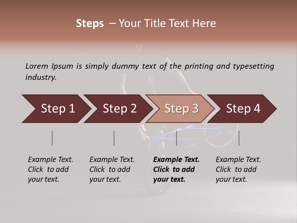 Athlete Youth Ability PowerPoint Template