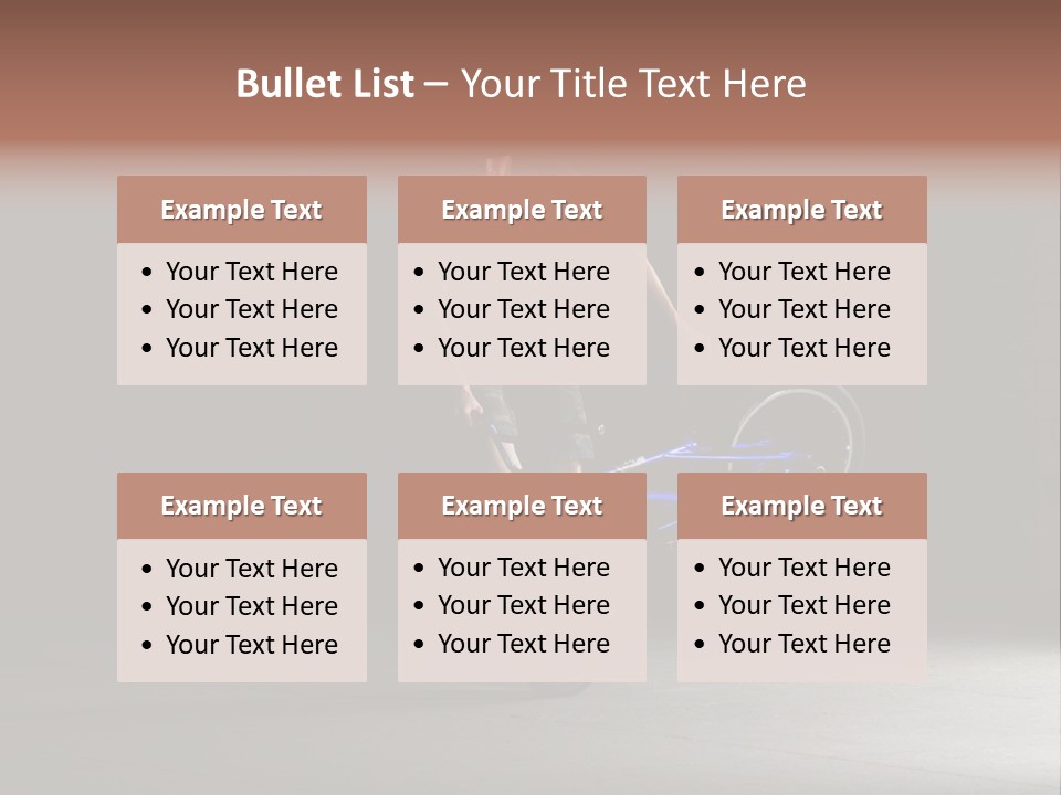 Athlete Youth Ability PowerPoint Template