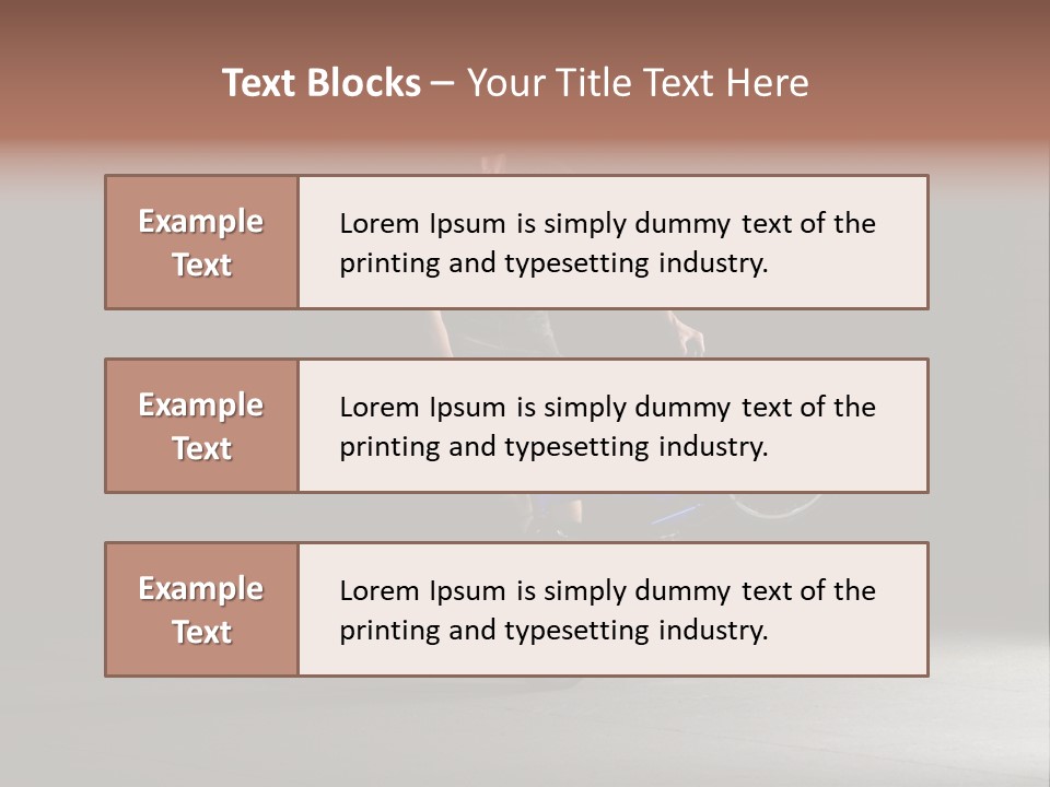 Athlete Youth Ability PowerPoint Template