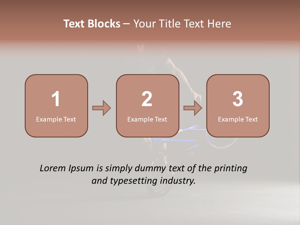 Athlete Youth Ability PowerPoint Template