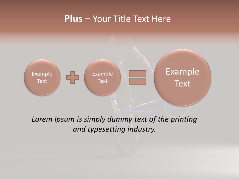 Athlete Youth Ability PowerPoint Template