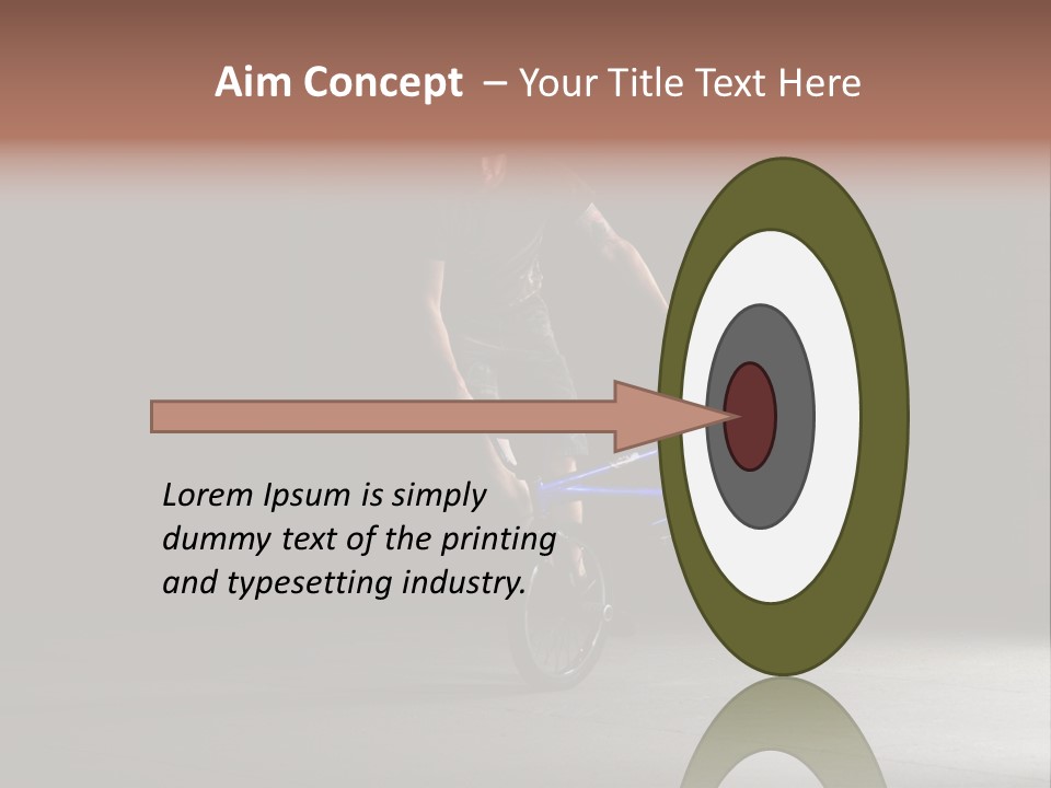 Athlete Youth Ability PowerPoint Template