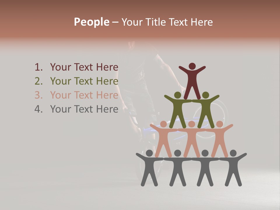 Athlete Youth Ability PowerPoint Template