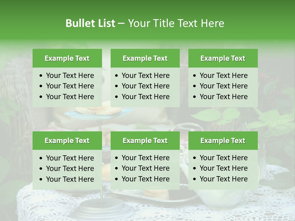 Scones Bowl Summer PowerPoint Template