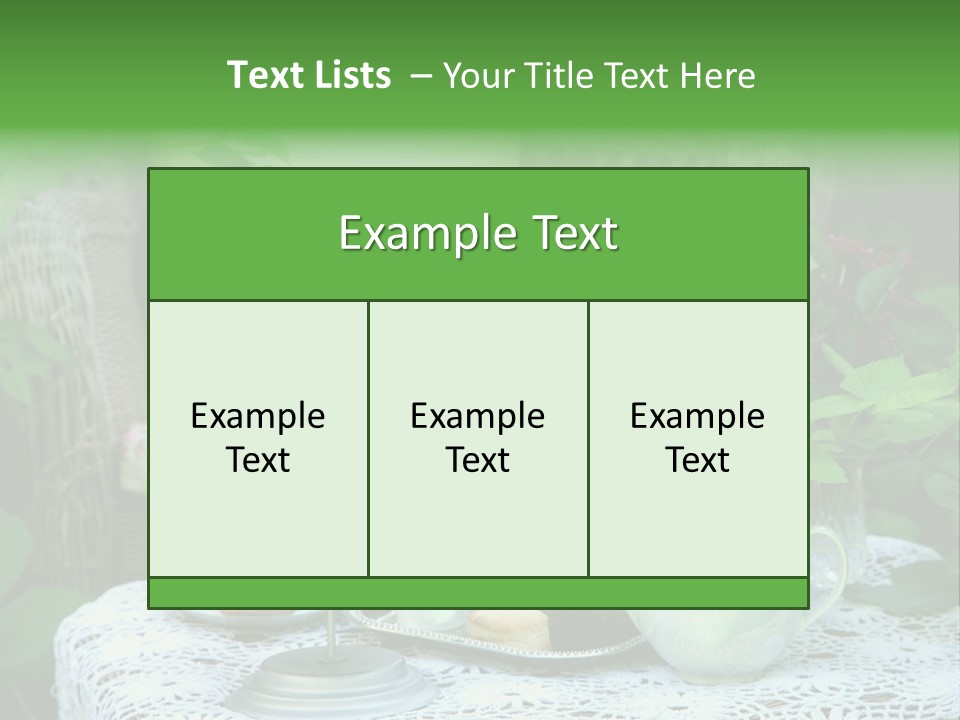 Scones Bowl Summer PowerPoint Template