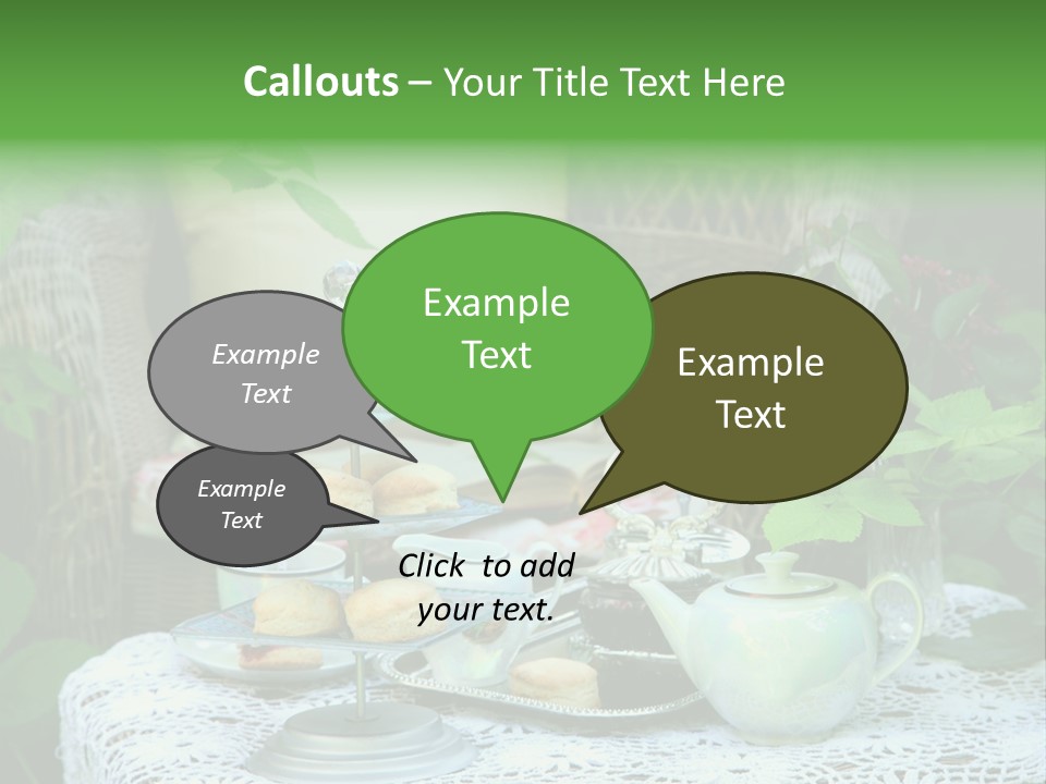 Scones Bowl Summer PowerPoint Template