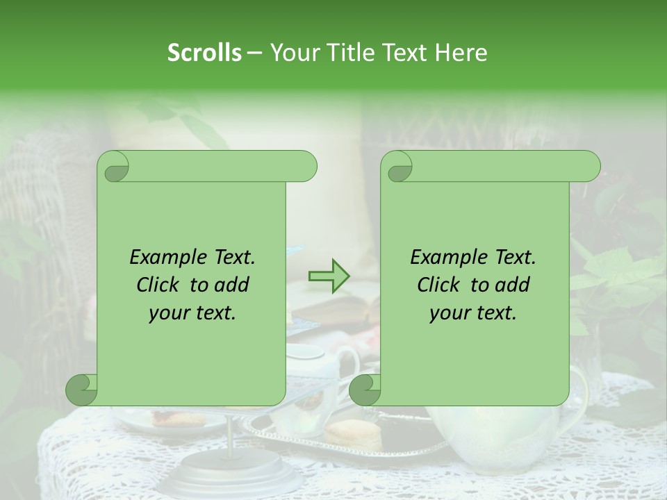 Scones Bowl Summer PowerPoint Template