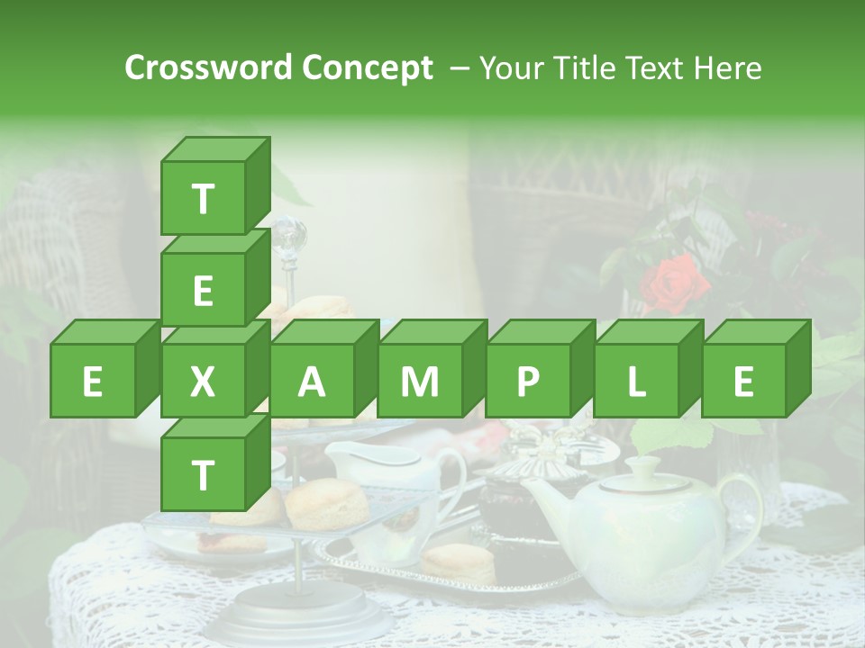 Scones Bowl Summer PowerPoint Template