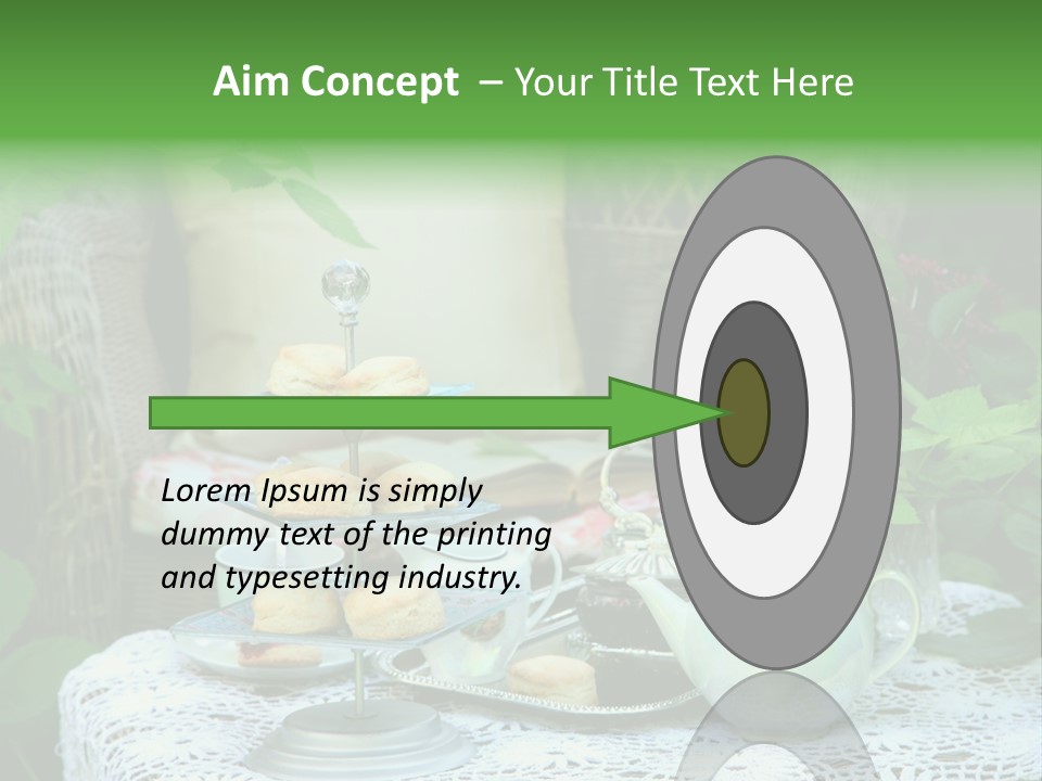 Scones Bowl Summer PowerPoint Template