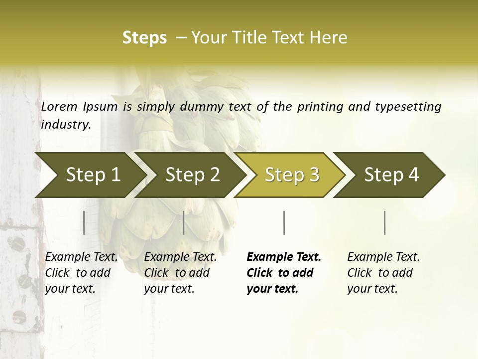 A Bunch Of Unripe Bananas Hanging On A Wall PowerPoint Template