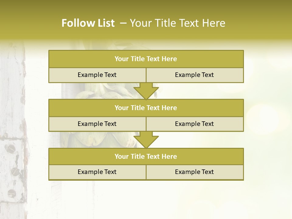 A Bunch Of Unripe Bananas Hanging On A Wall PowerPoint Template