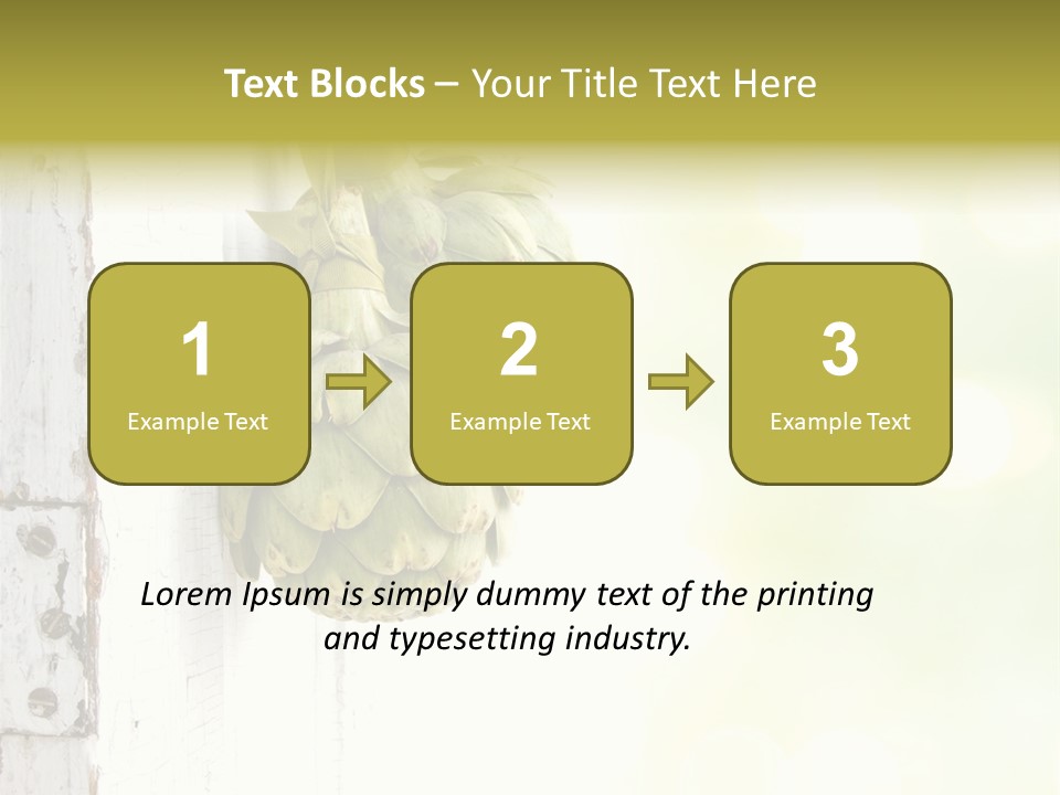 A Bunch Of Unripe Bananas Hanging On A Wall PowerPoint Template